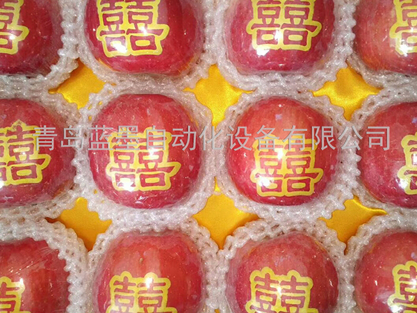 上海圣誕印字蘋果是如何生產的？原來是食品級油墨印的